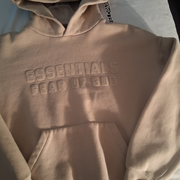 Youth Essentials Beige Hoodie - Picture 2 of 7